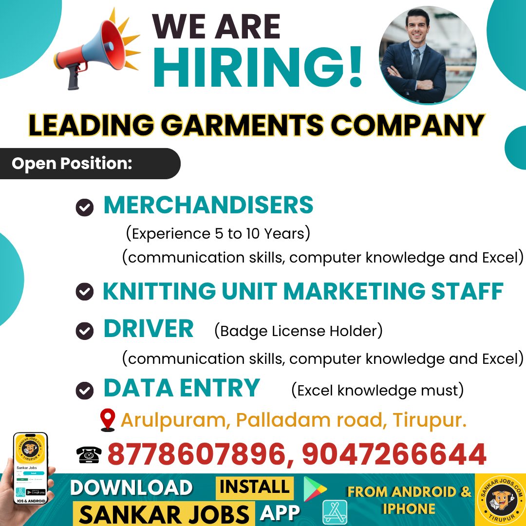 Garment Jobs