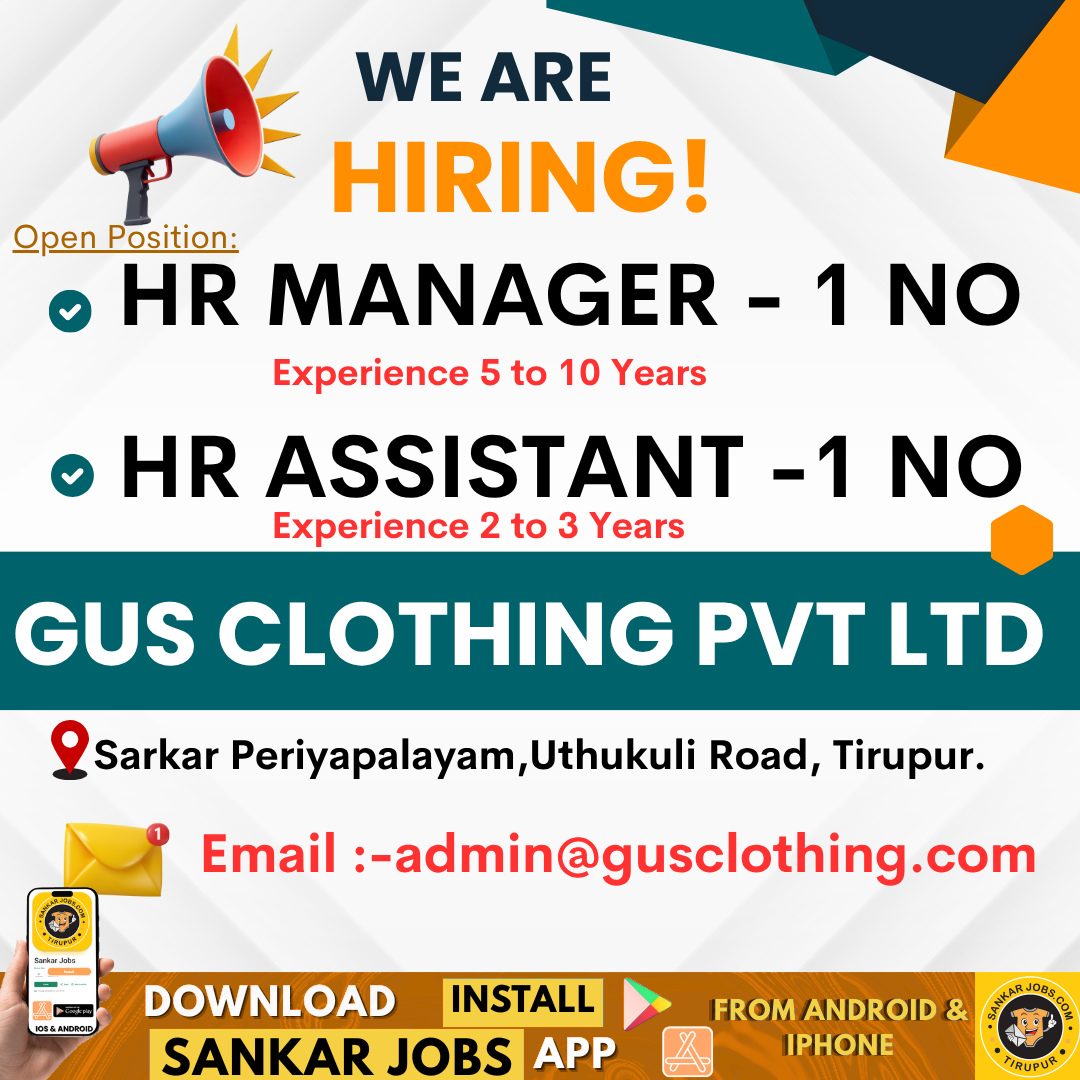 Garment Jobs