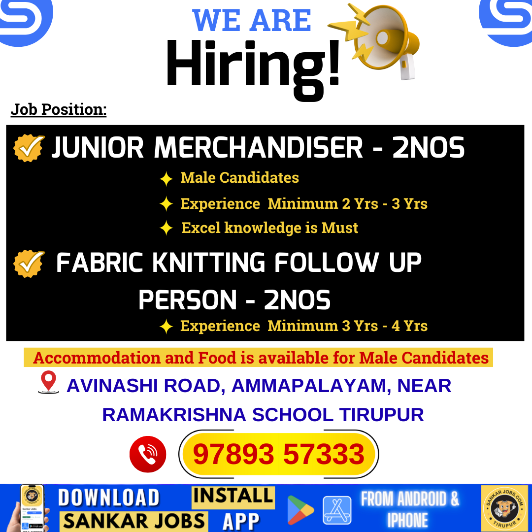 Garment Jobs