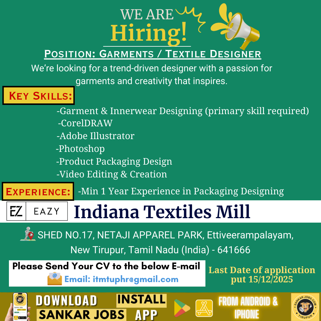 Garment Jobs