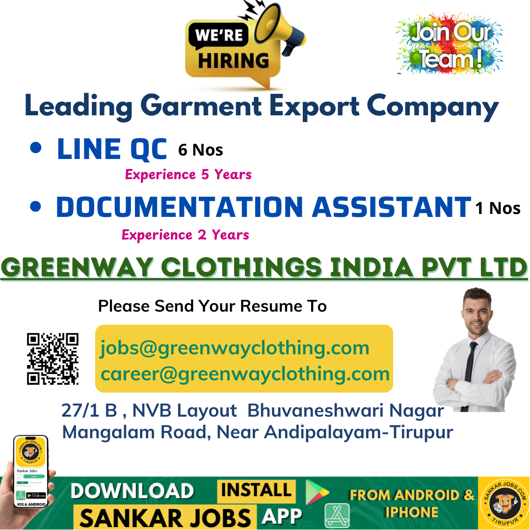 Garment Jobs
