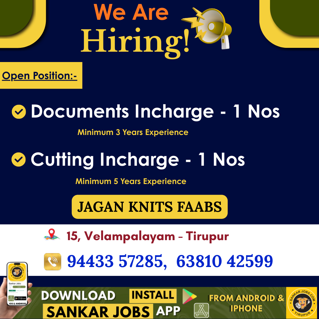Garment Jobs