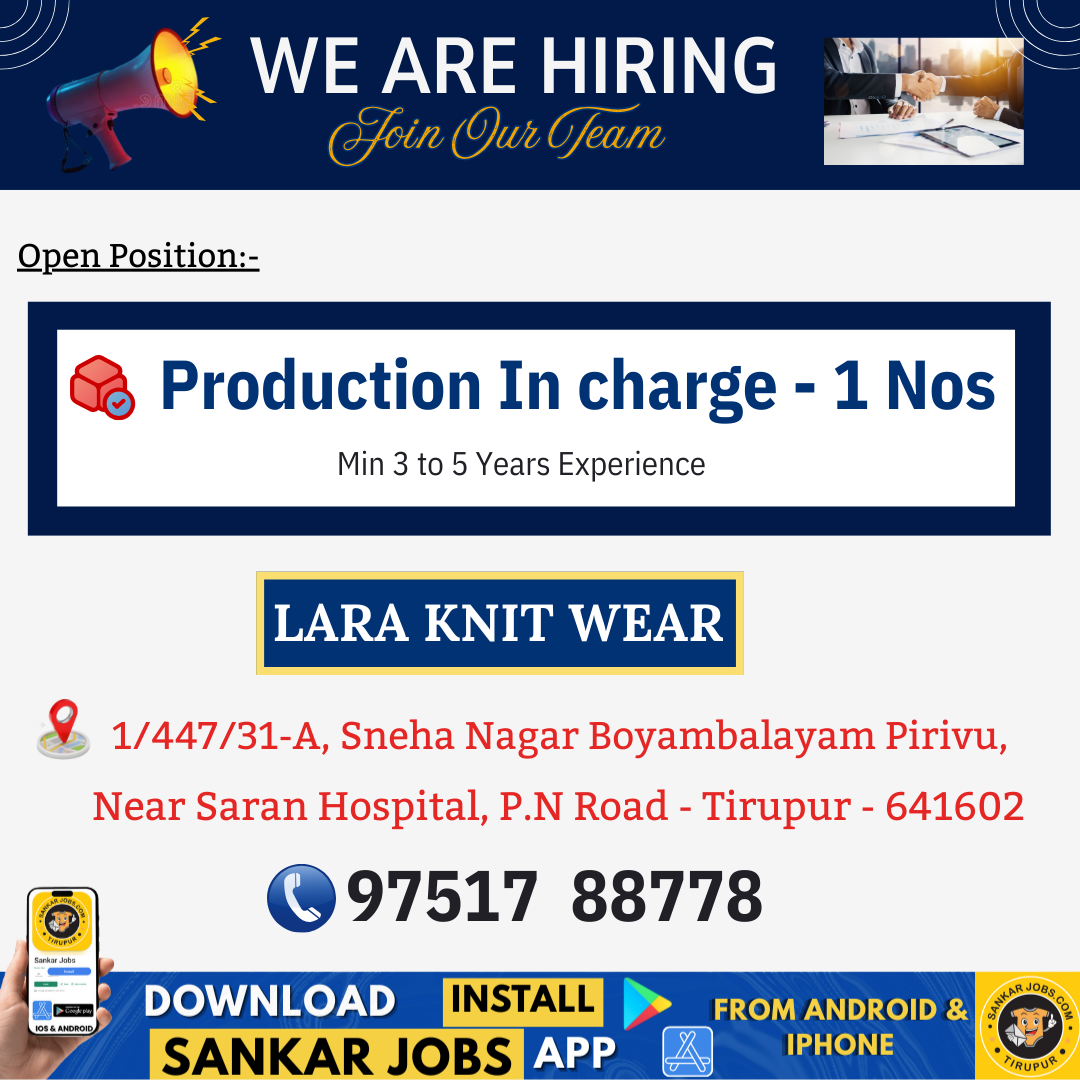 Garment Jobs