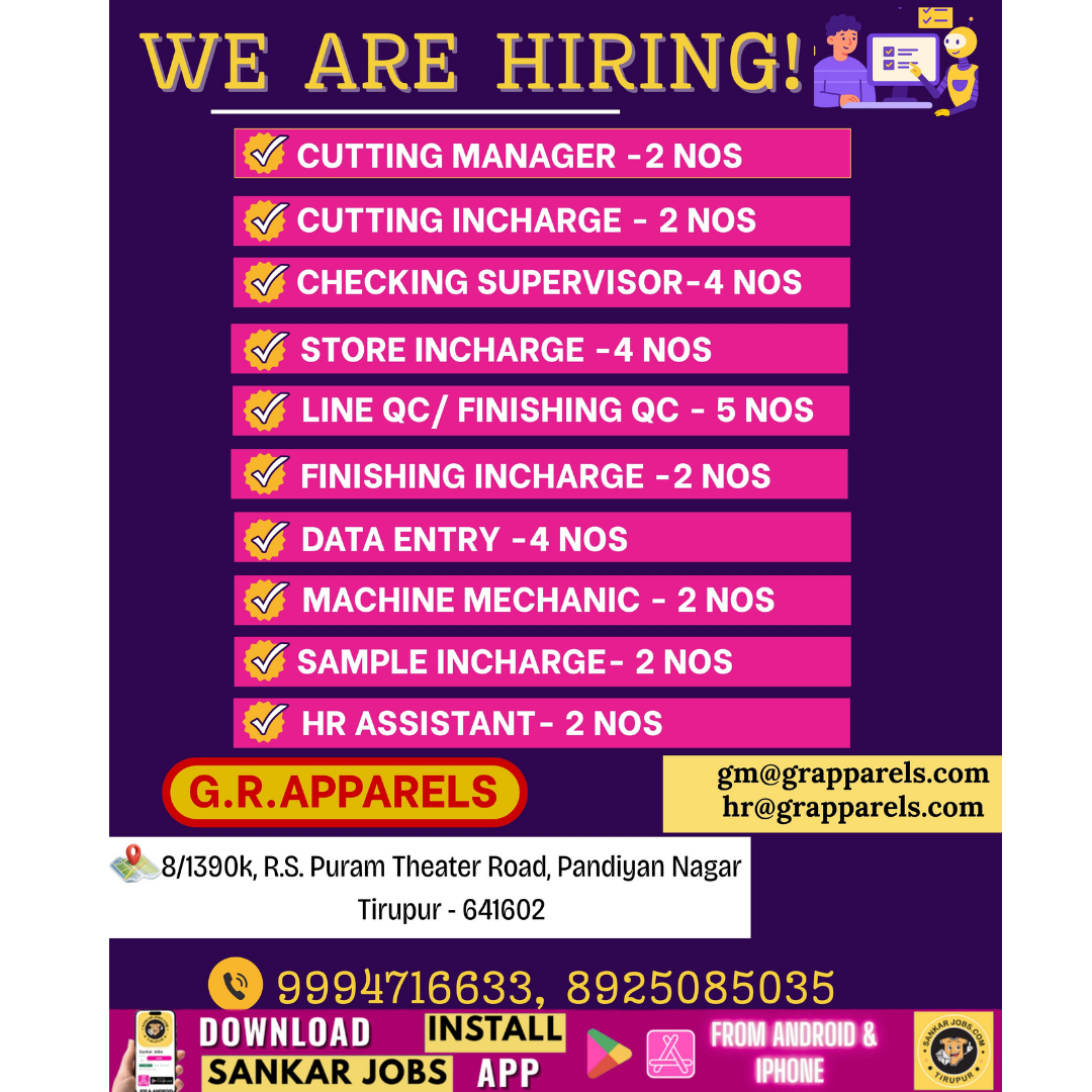 Garment Jobs