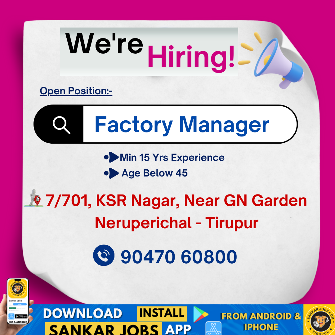 Garment Jobs