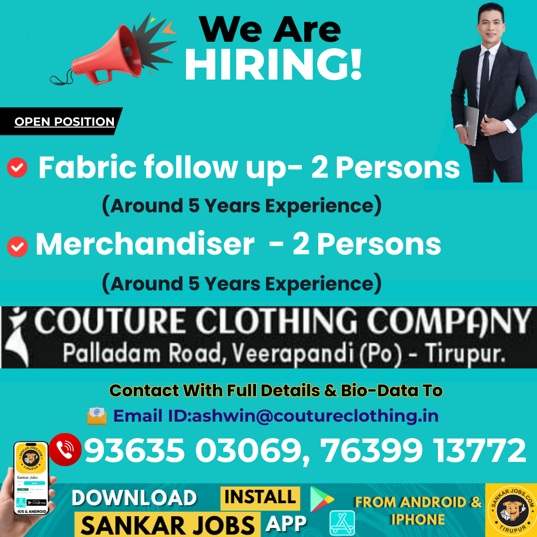 Garment Jobs