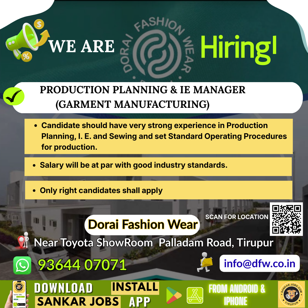 Garment Jobs