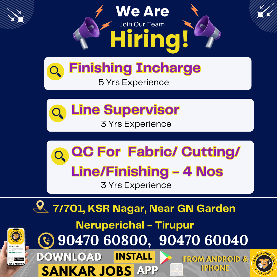 Garment Jobs