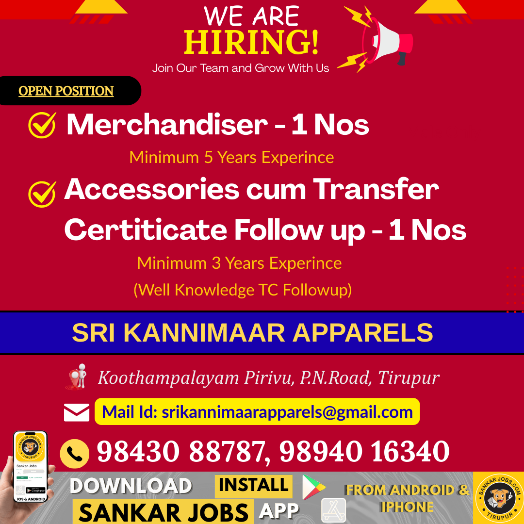 Garment Jobs