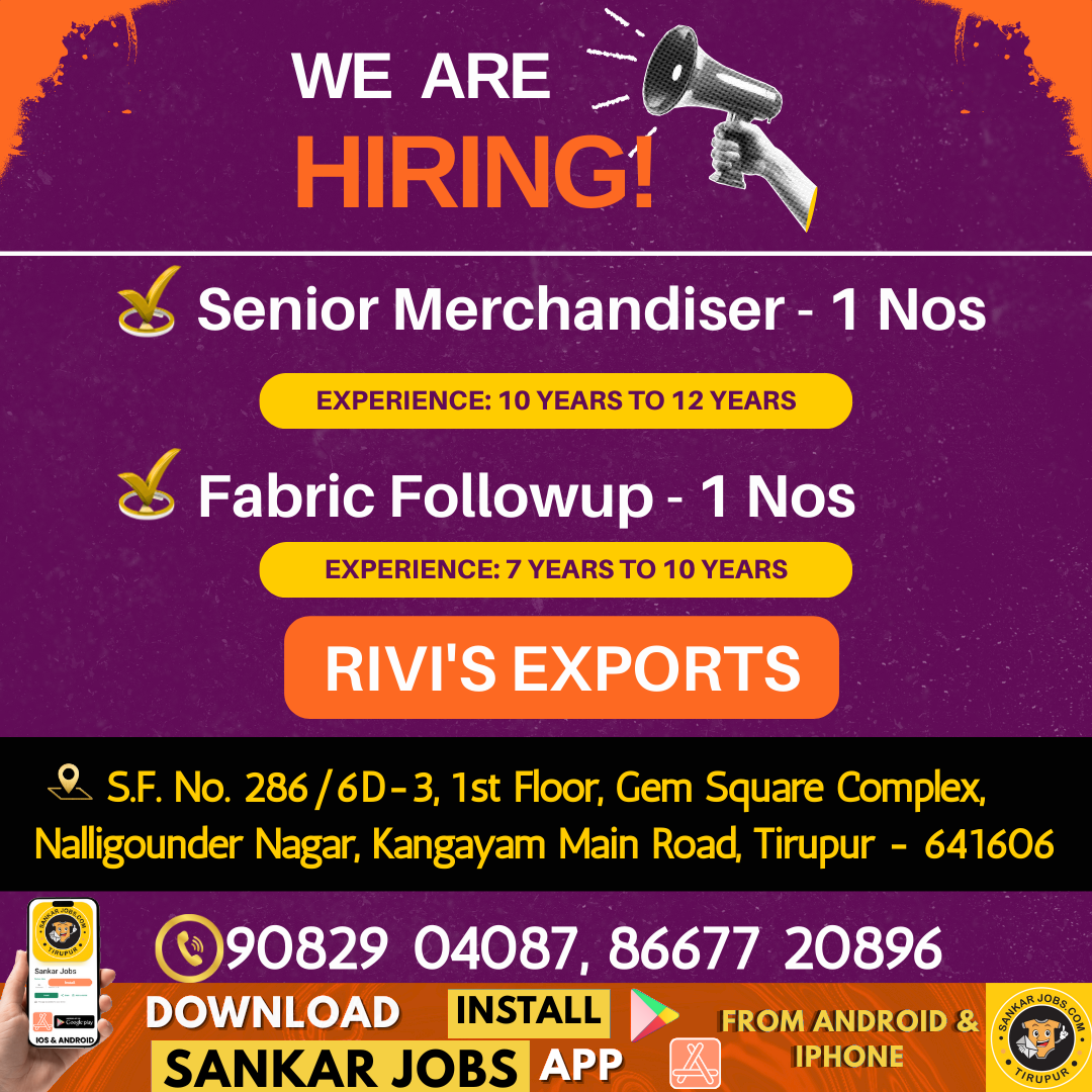 Garment Jobs