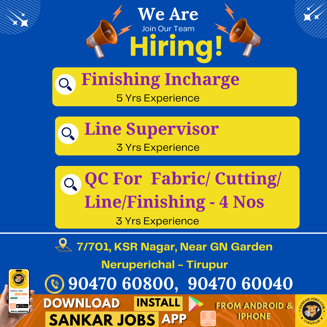 Garment Jobs