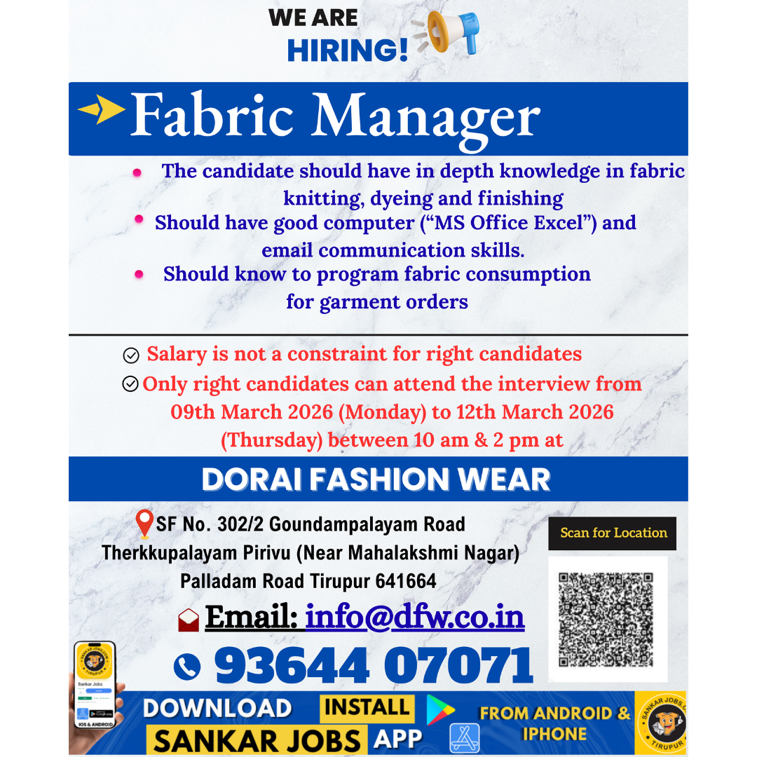 Garment Jobs