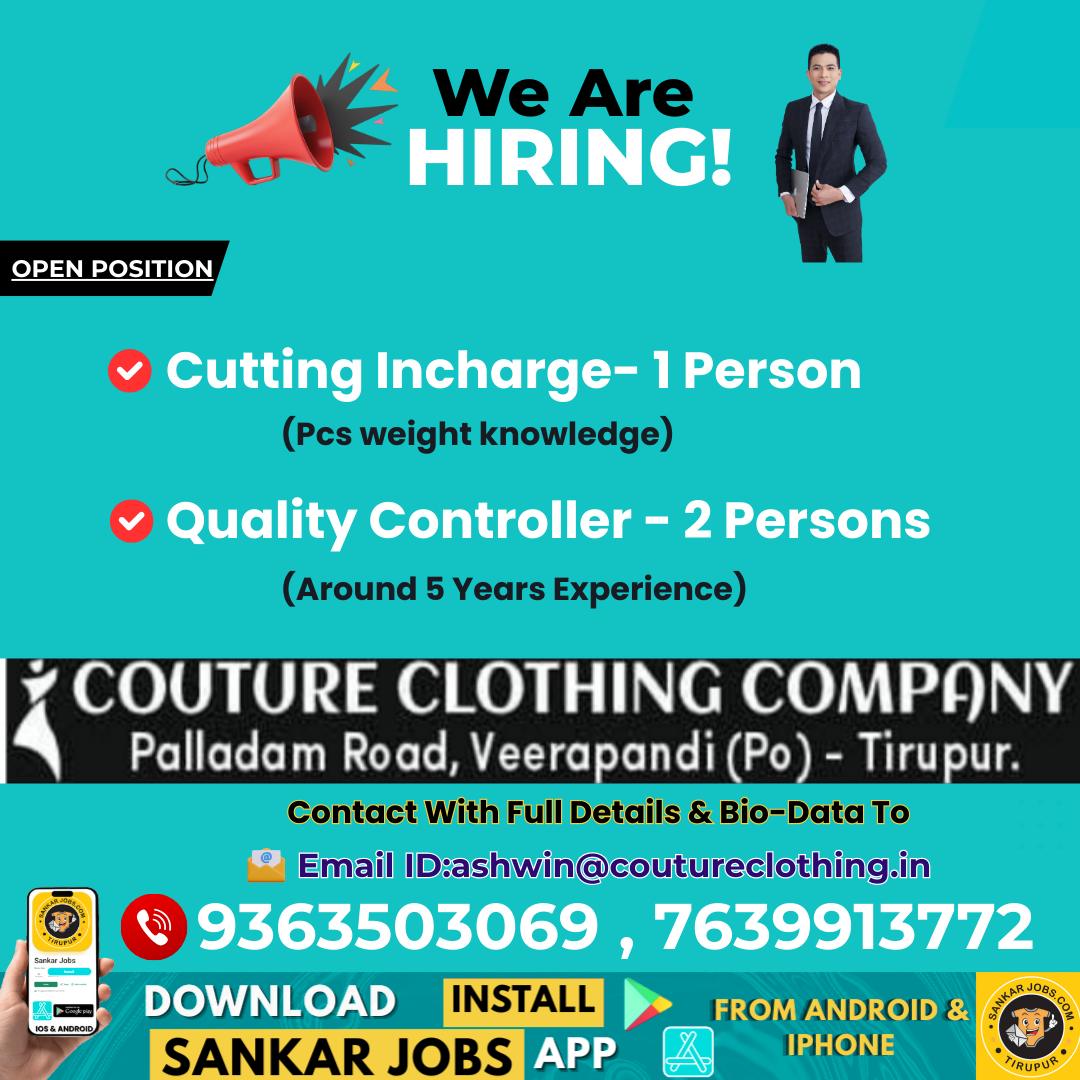 Garment Jobs