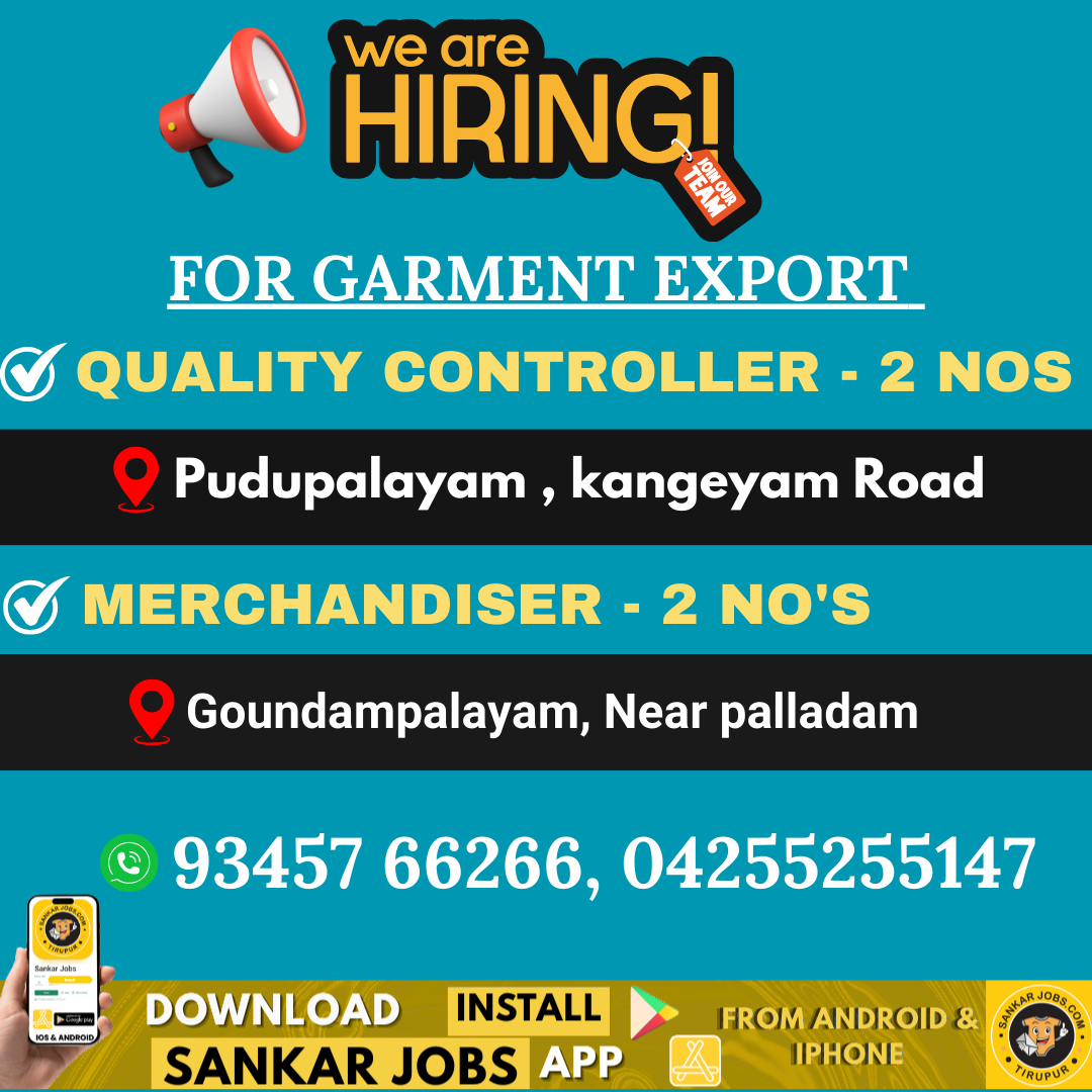 Garment Jobs