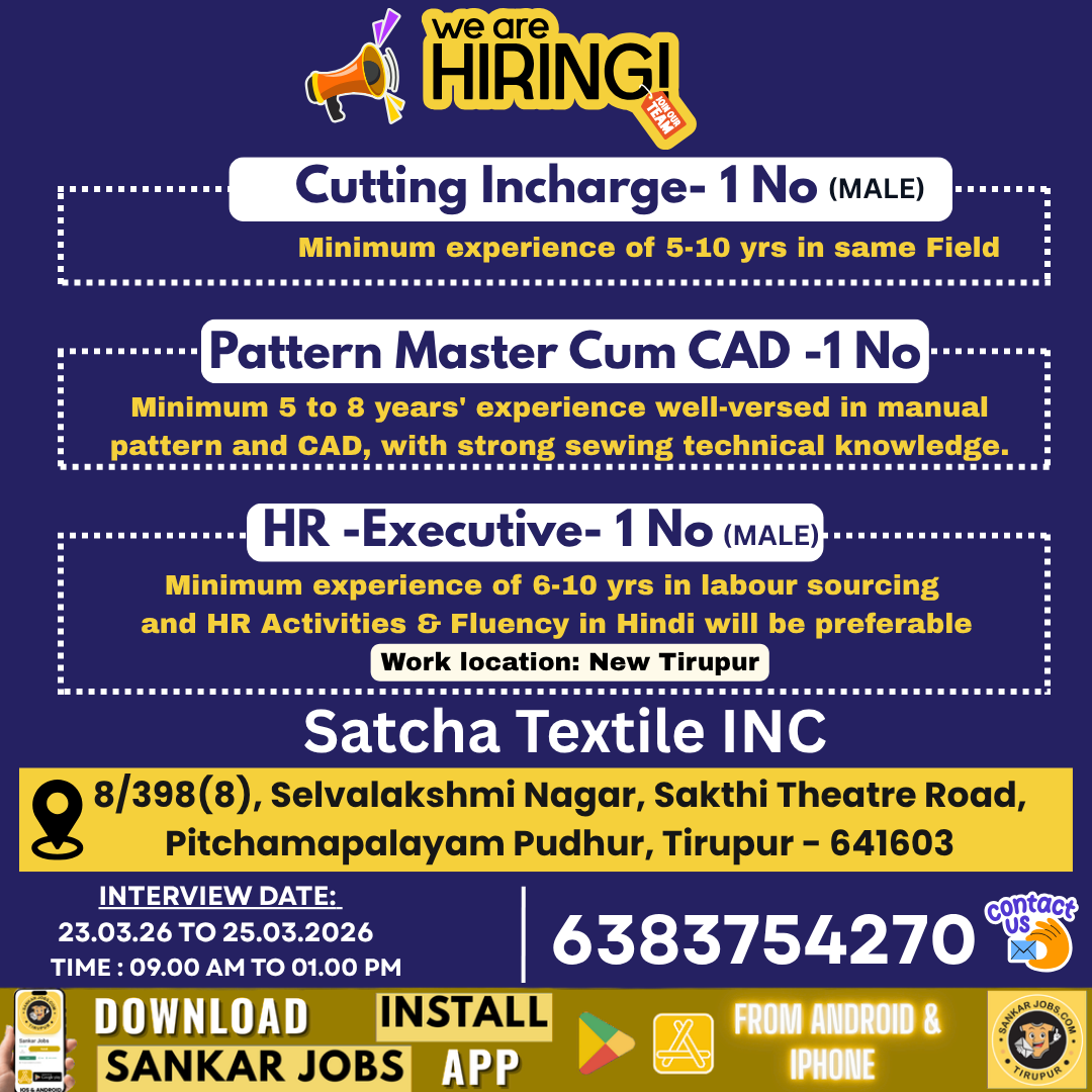 Garment Jobs