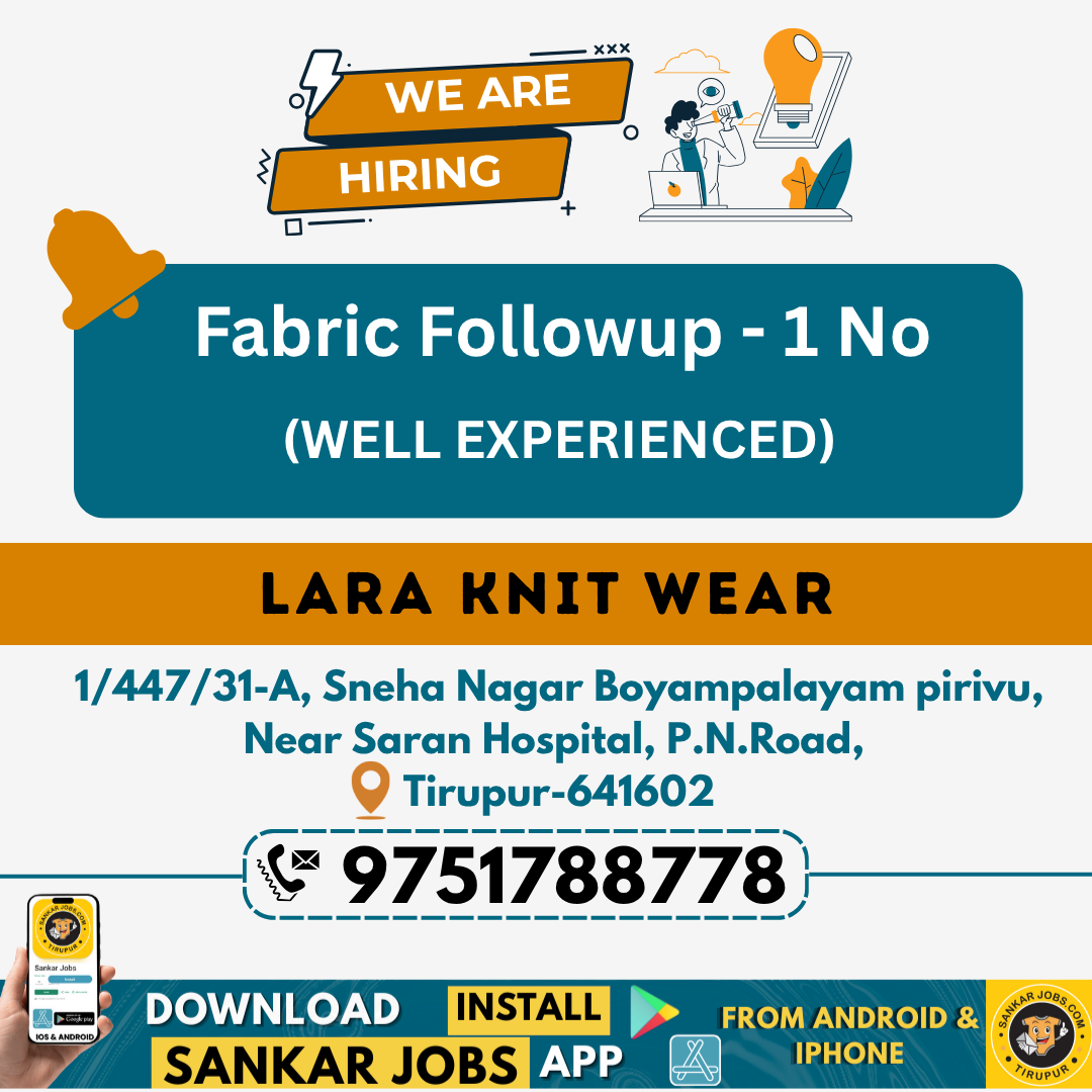 Garment Jobs