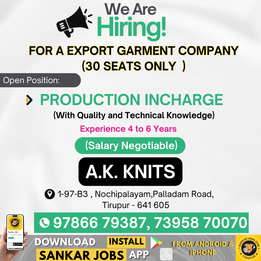 Garment Jobs