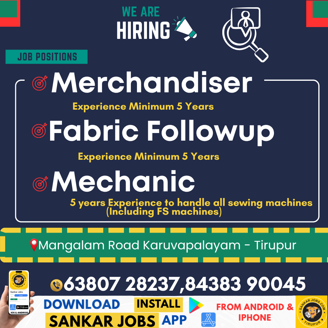 Garment Jobs