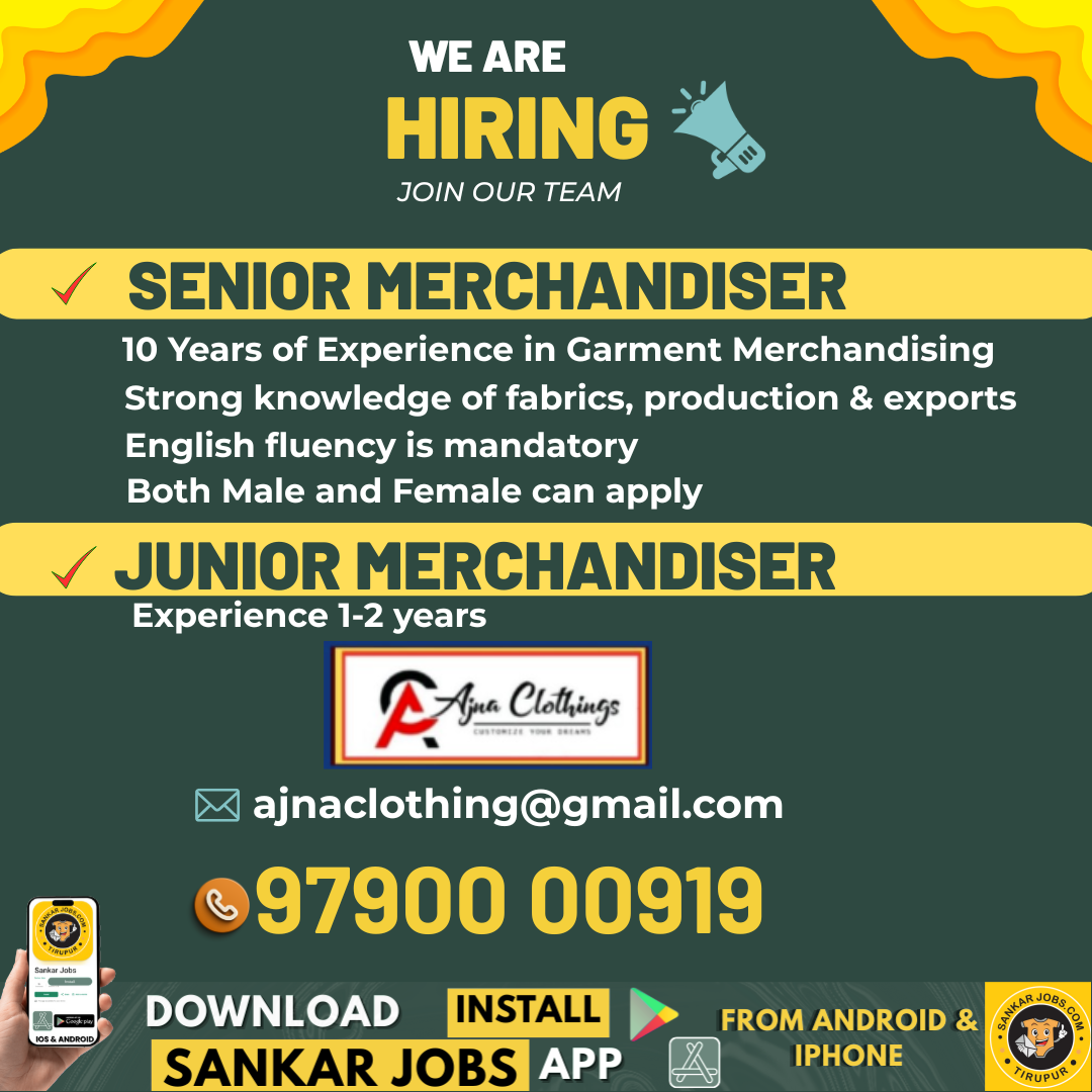 Garment Jobs