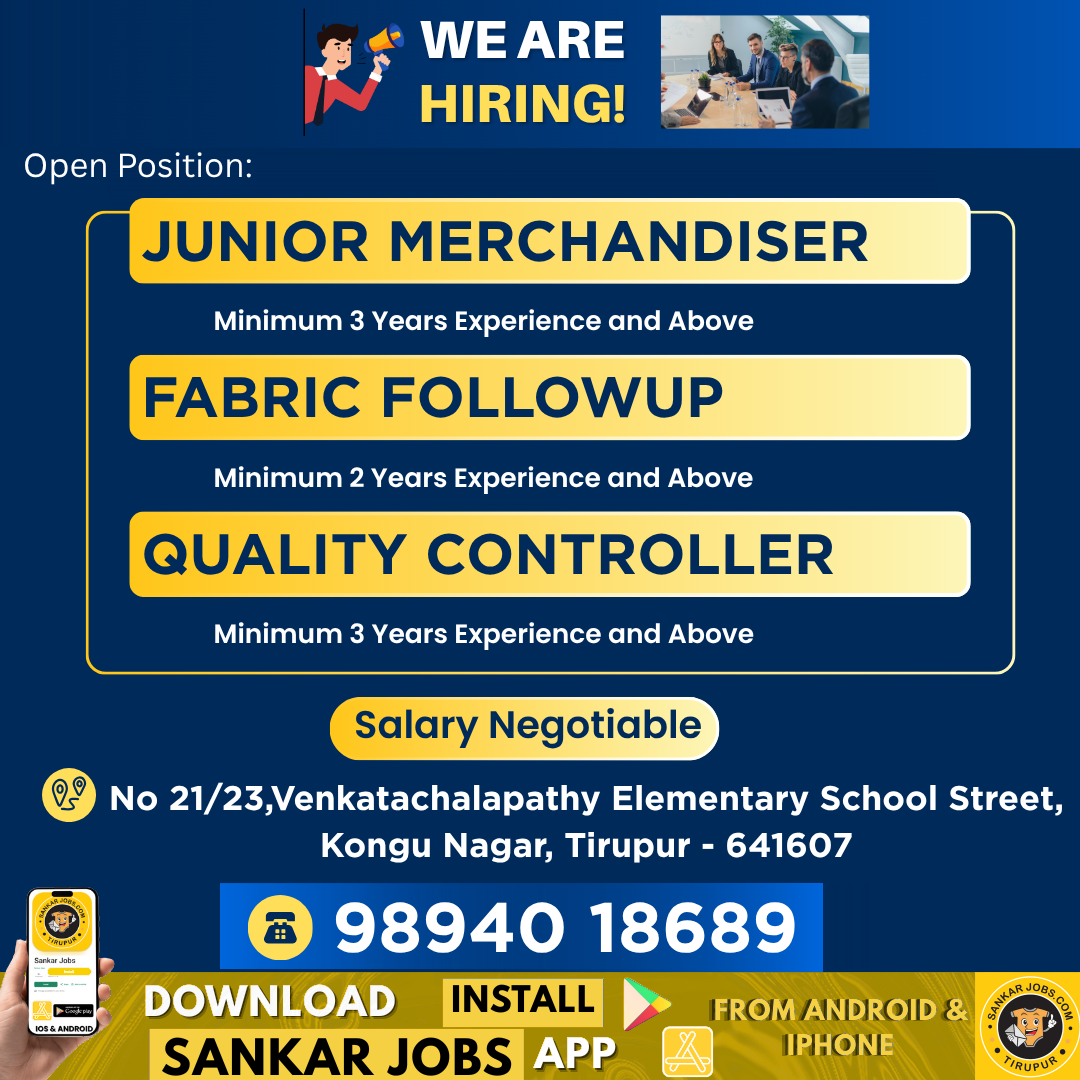 Garment Jobs