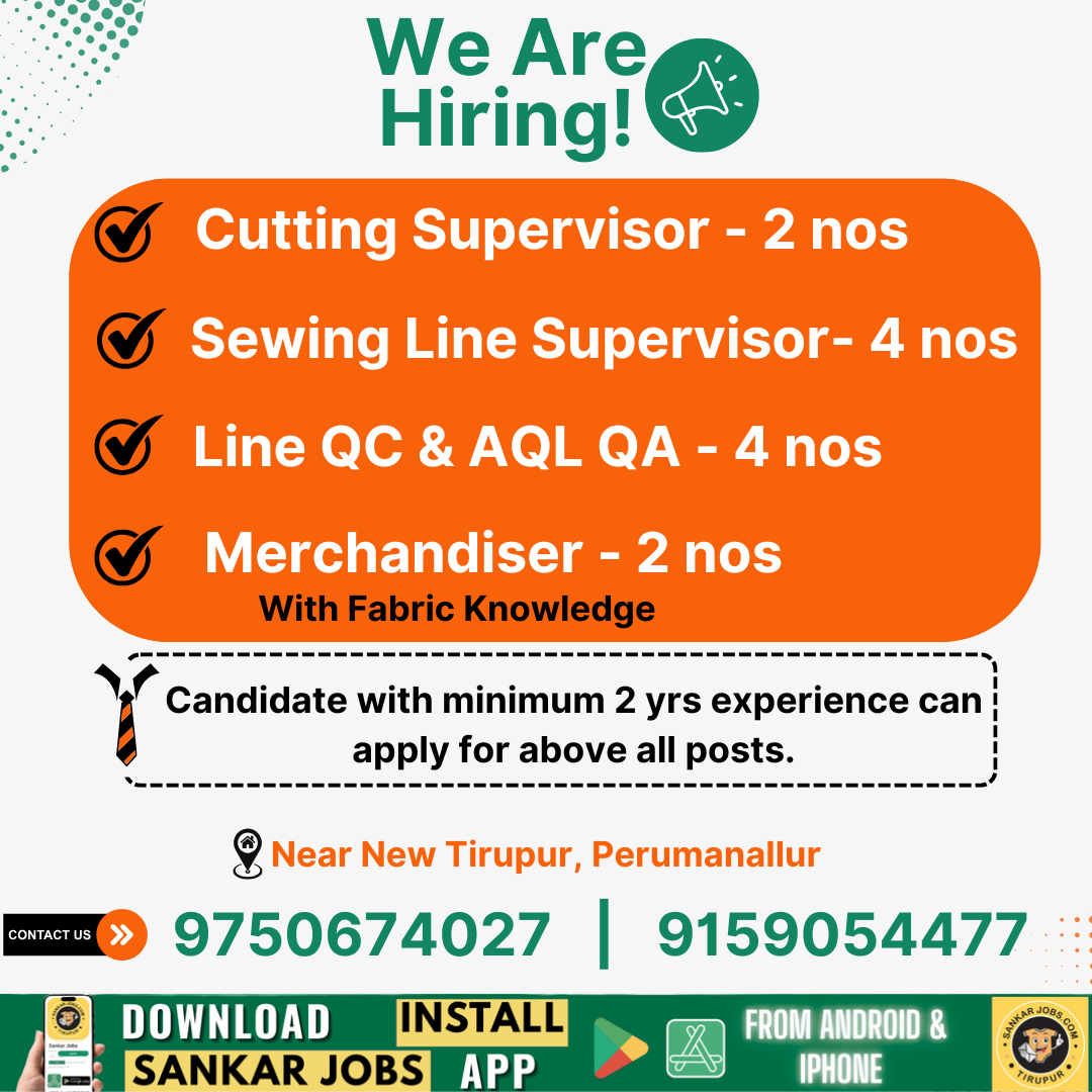 Garment Jobs