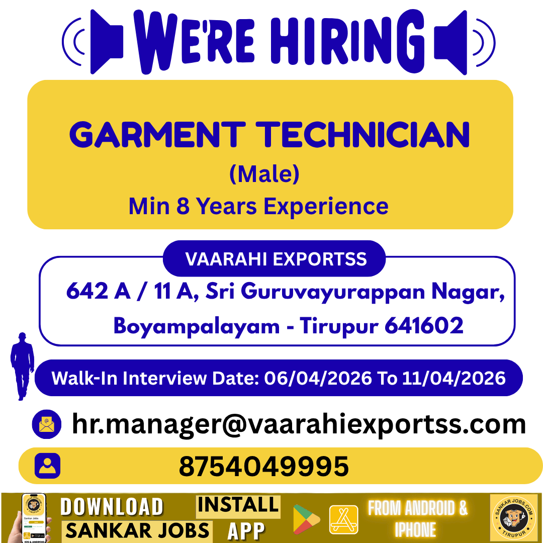 Garment Jobs