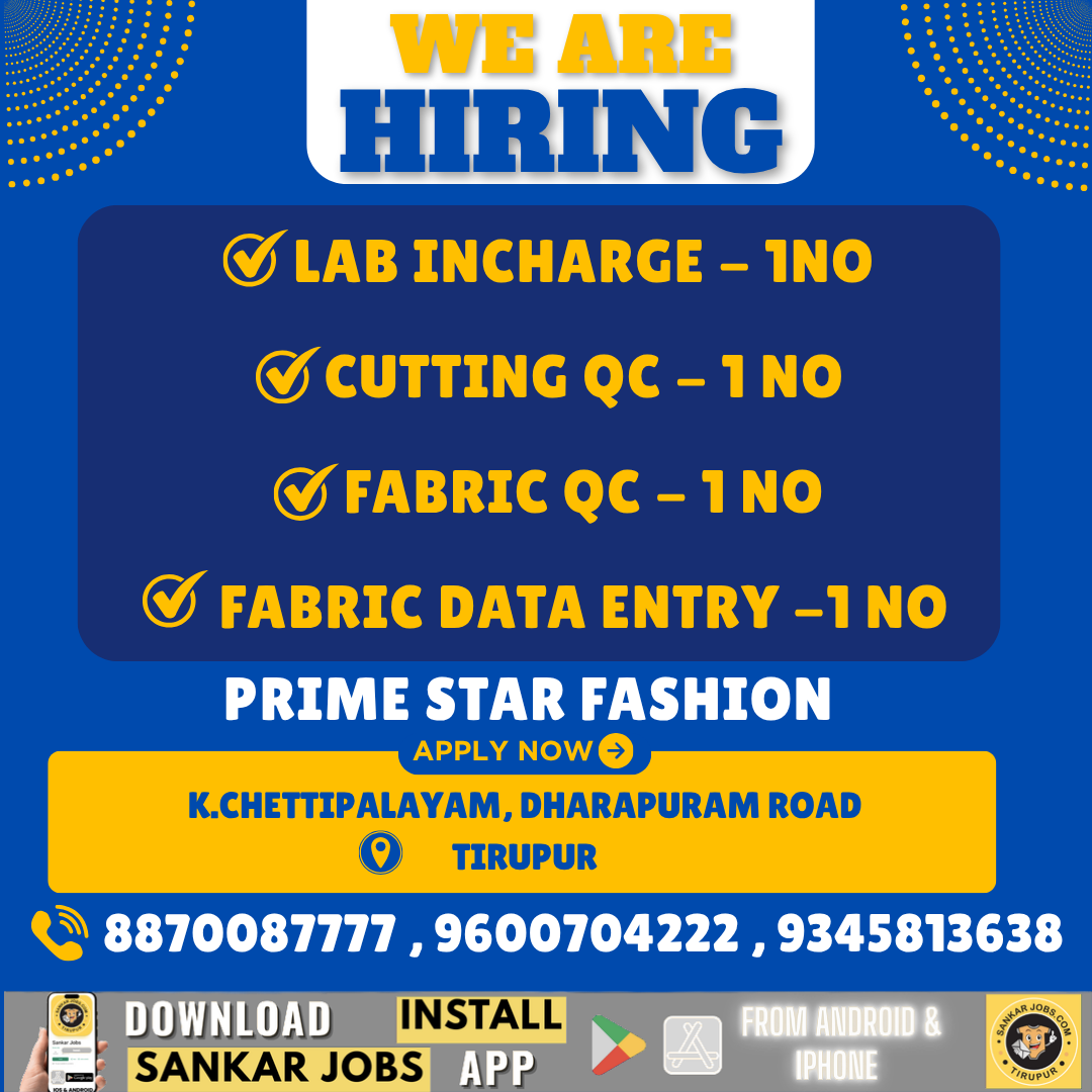 Garment Jobs