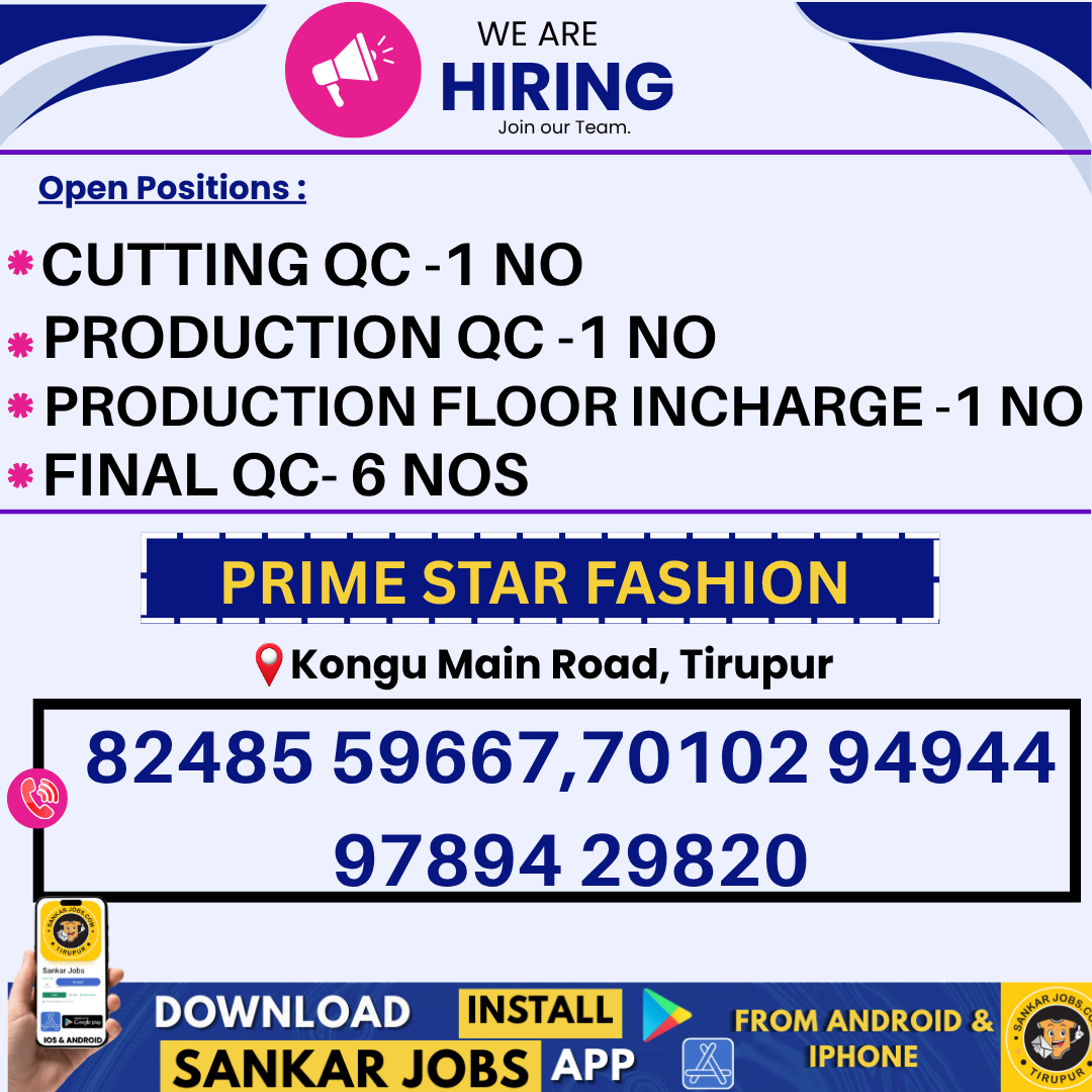 Garment Jobs