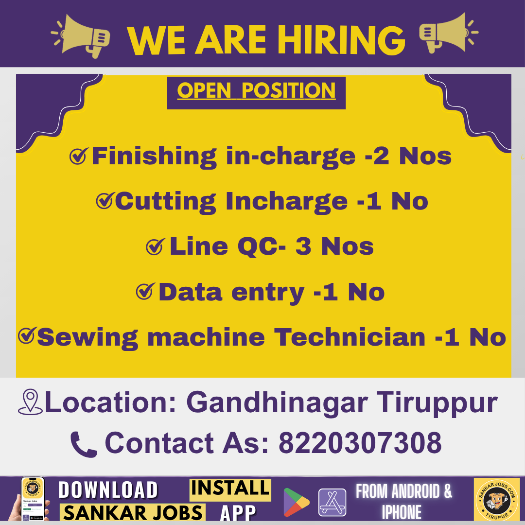 Garment Jobs