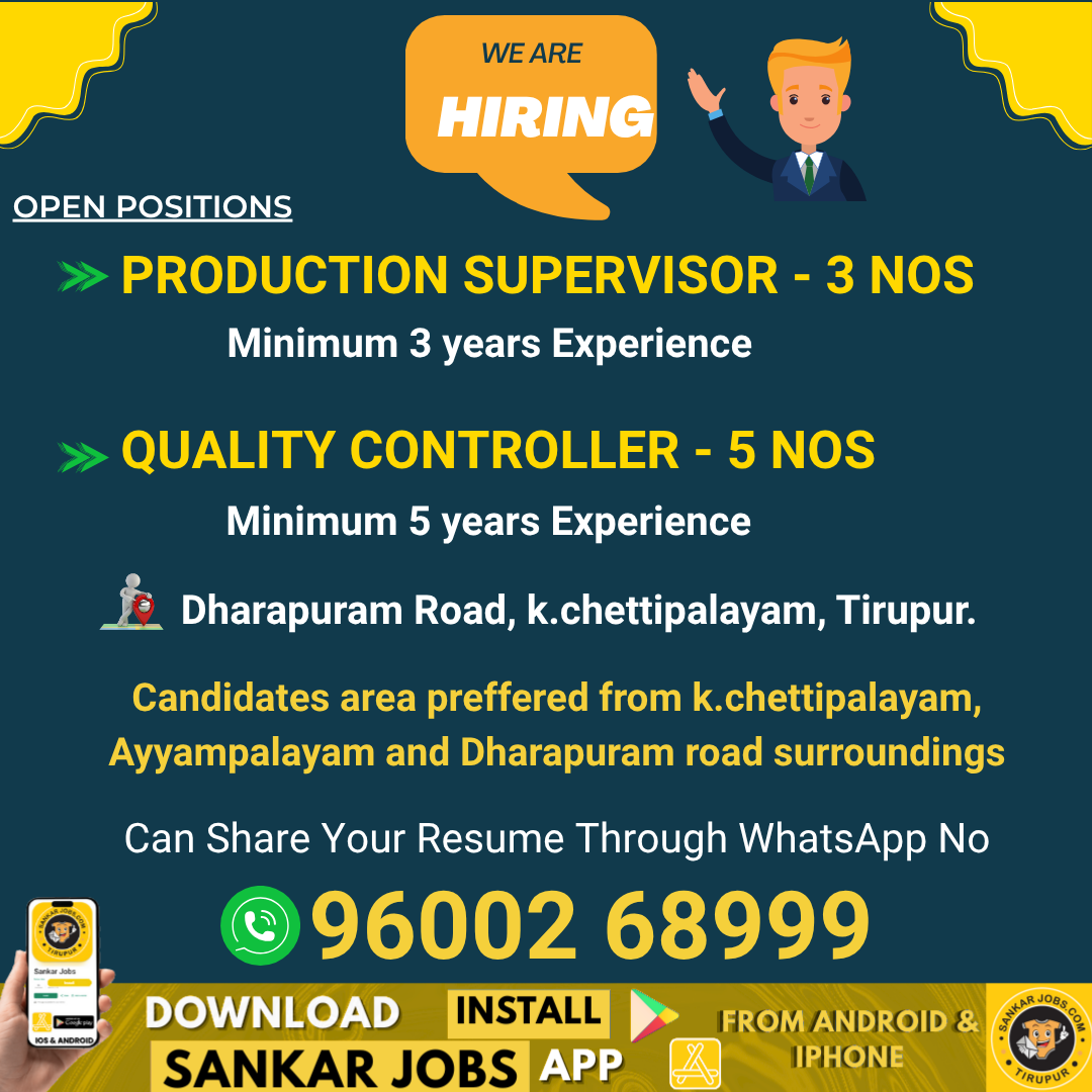 Garment Jobs