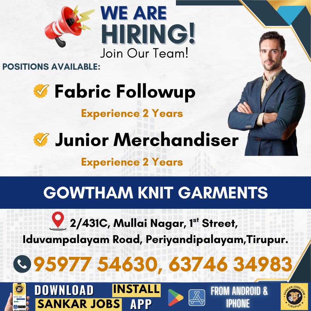 Garment Jobs