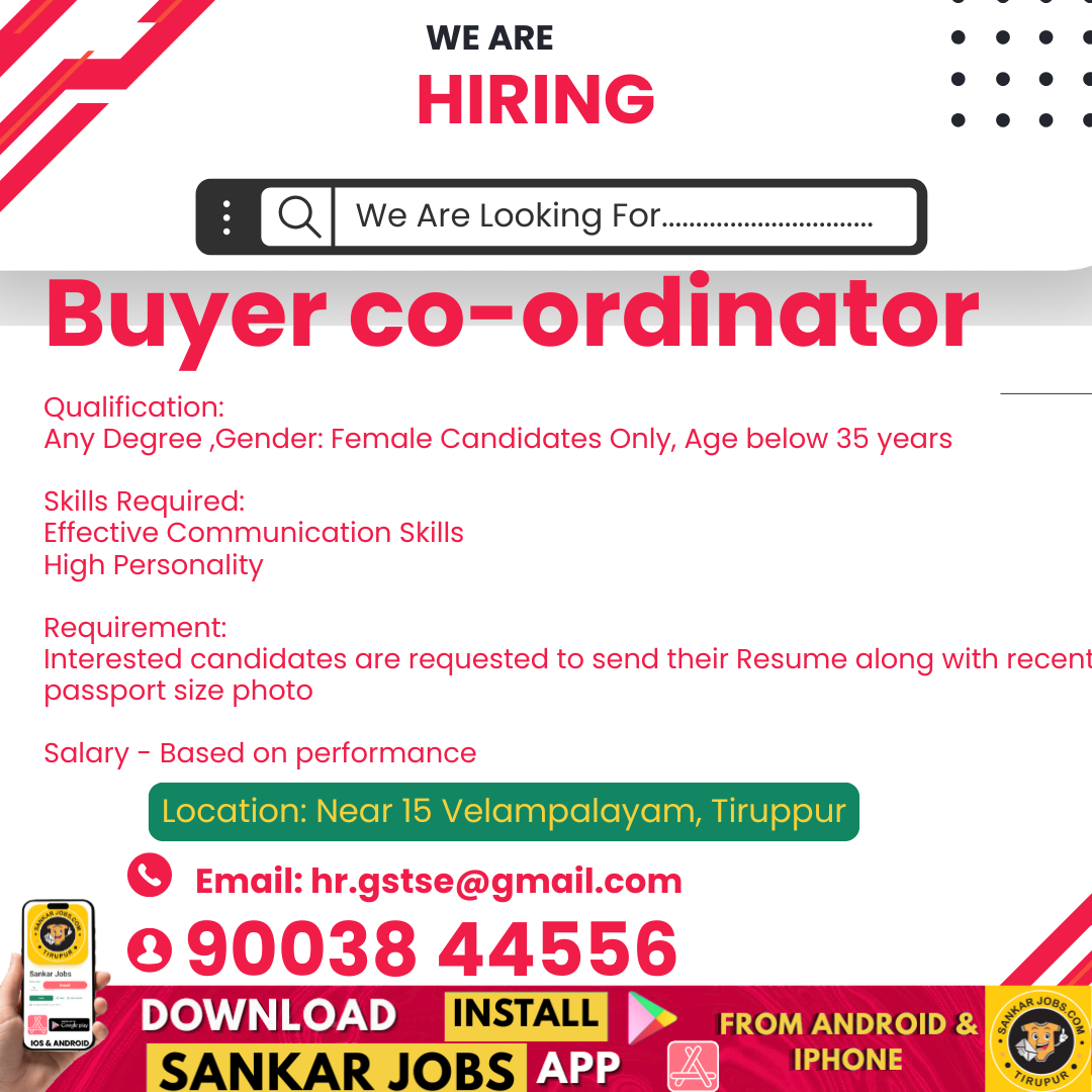 Garment Jobs