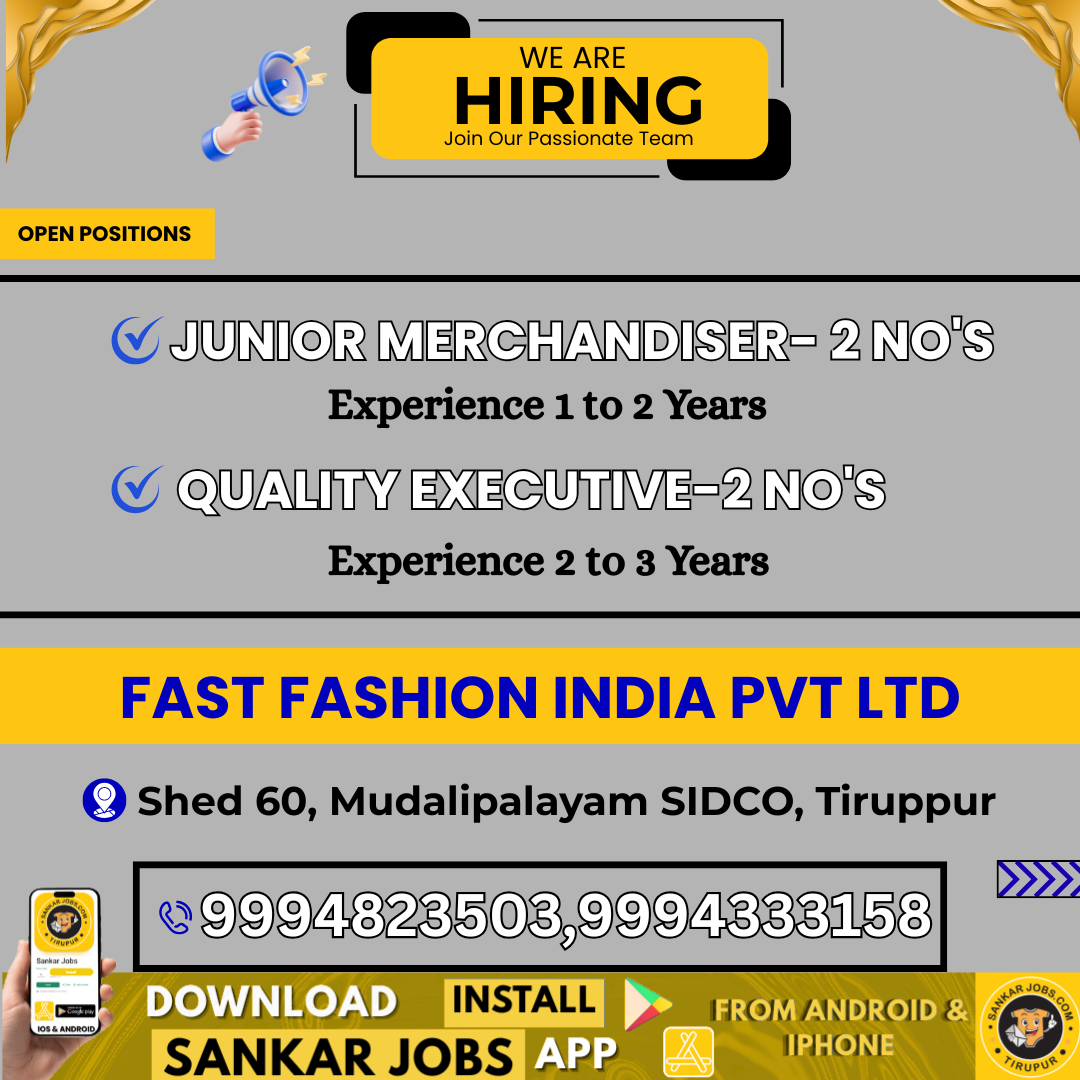 Garment Jobs