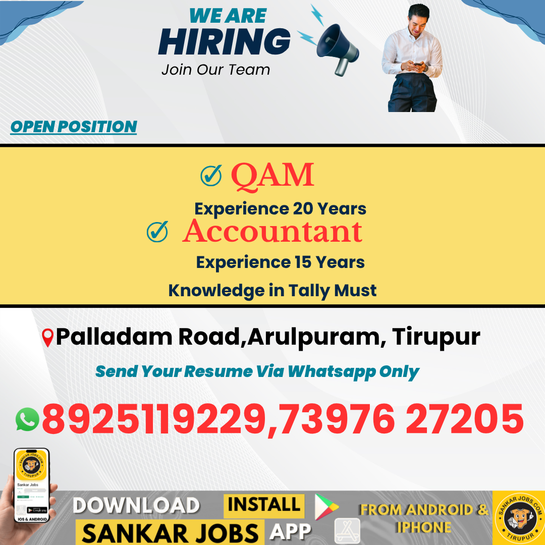 Garment Jobs