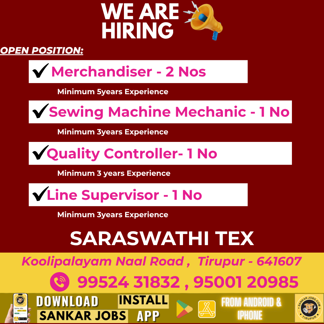 Garment Jobs