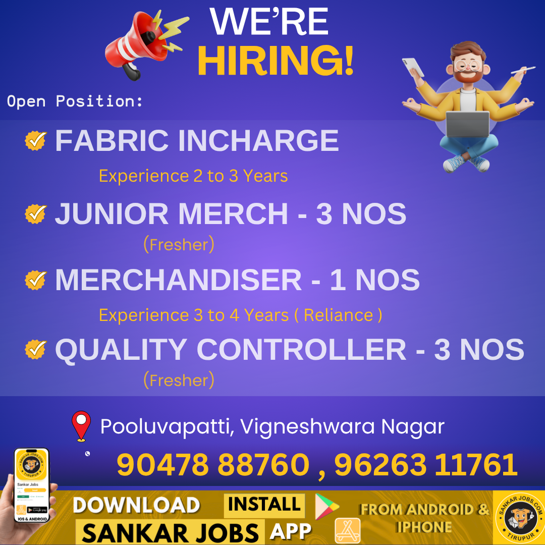 Garment Jobs