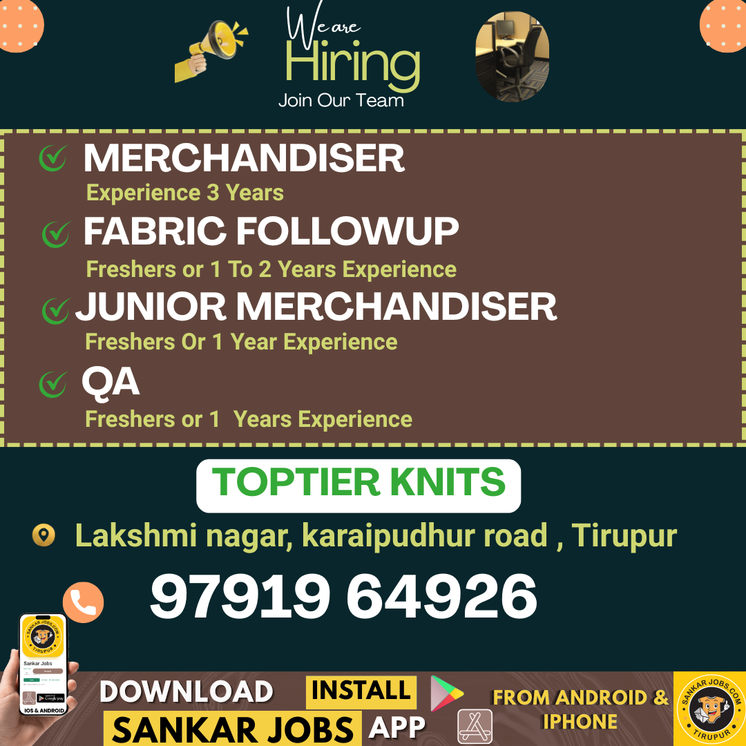 Garment Jobs