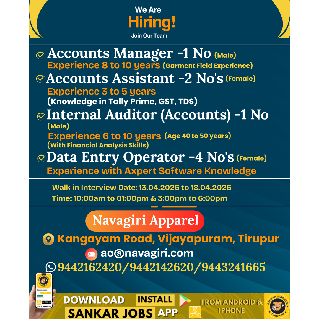 Garment Jobs