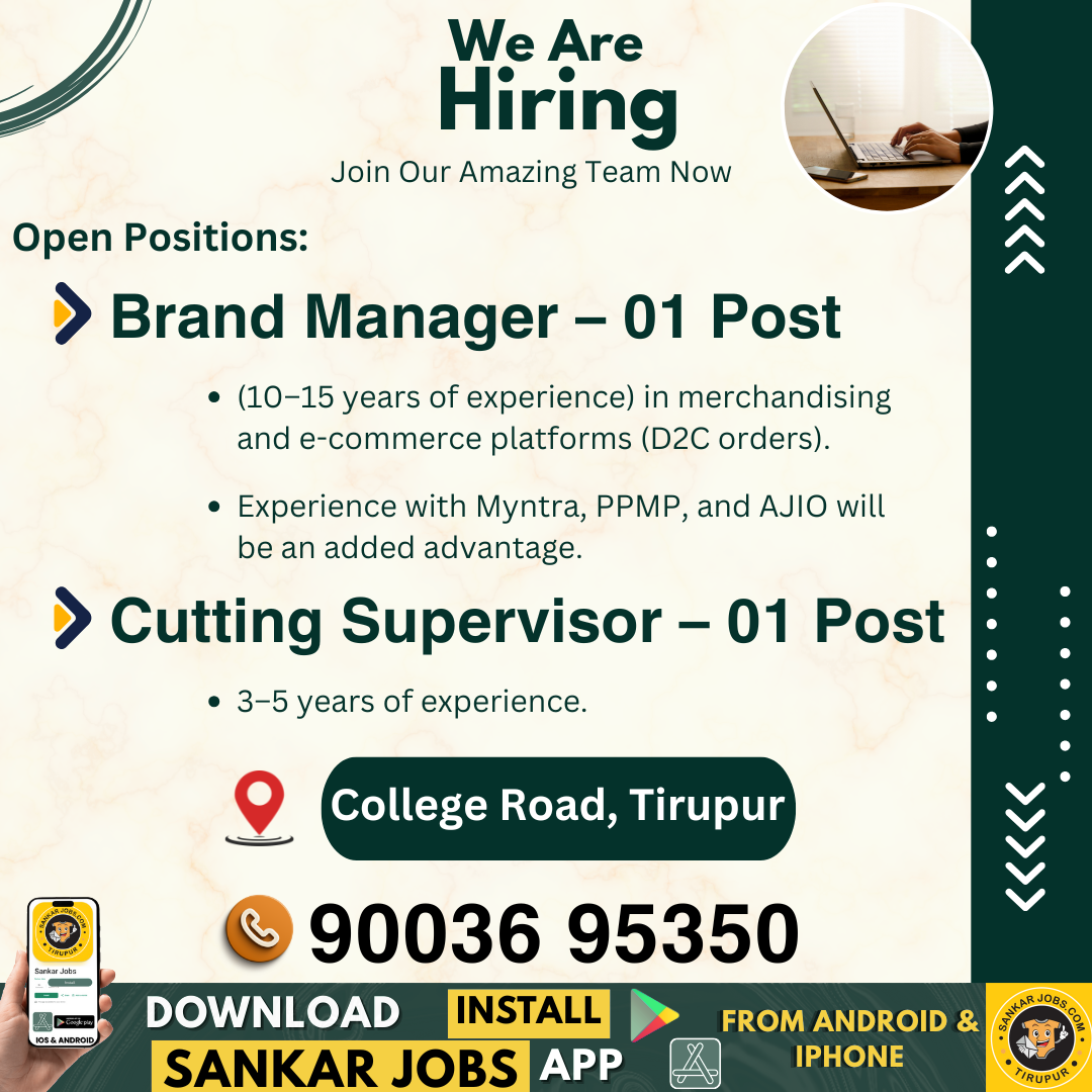 Garment Jobs