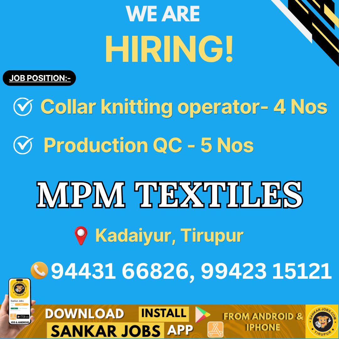Garment Jobs