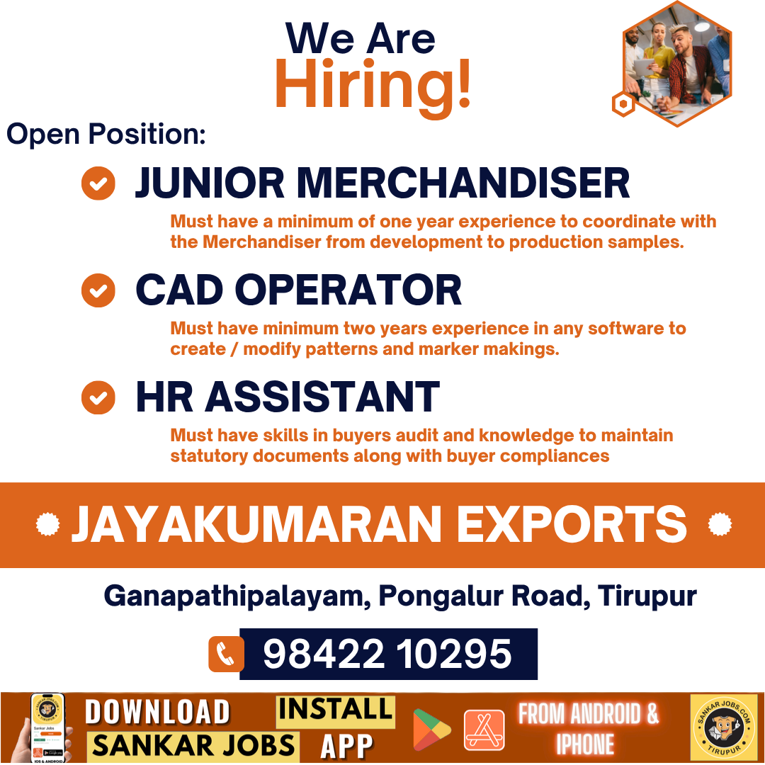 Garment Jobs