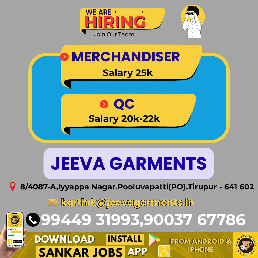 Garment Jobs