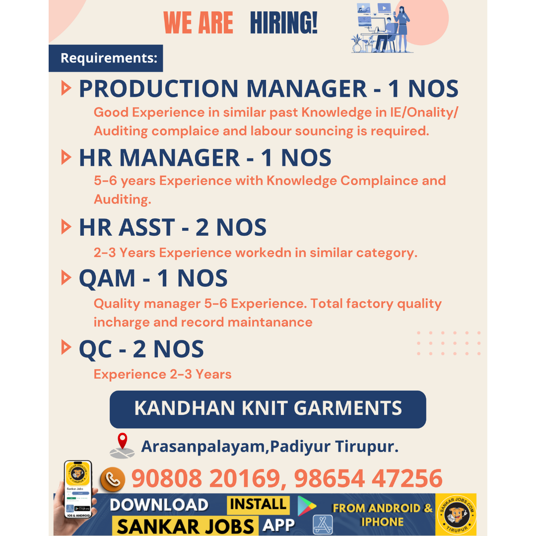 Garment Jobs
