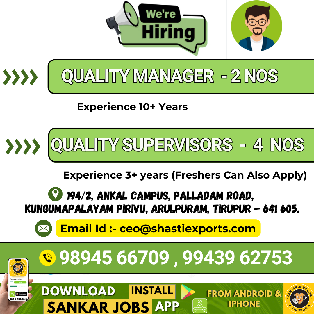 Garment Jobs