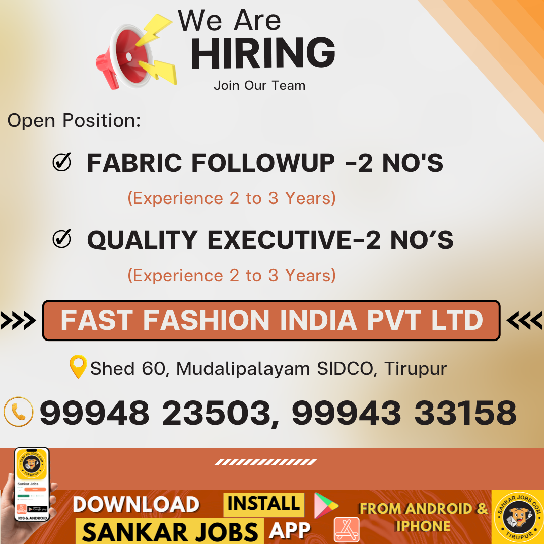 Garment Jobs