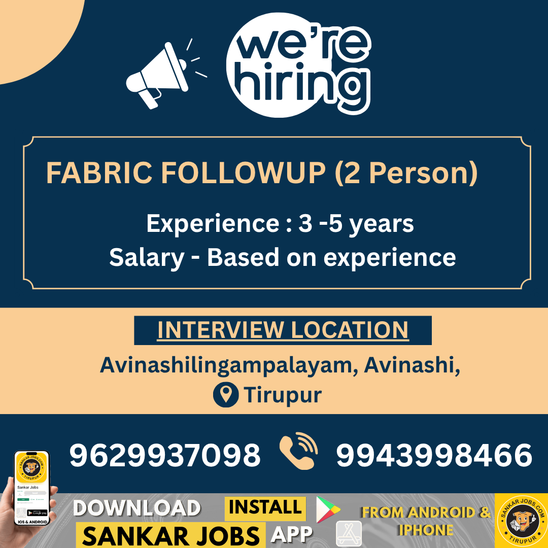 Garment Jobs