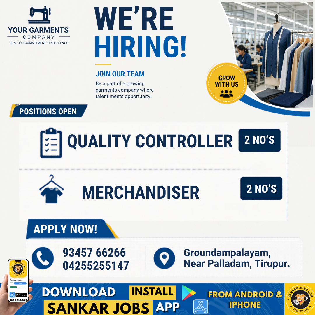 Garment Jobs