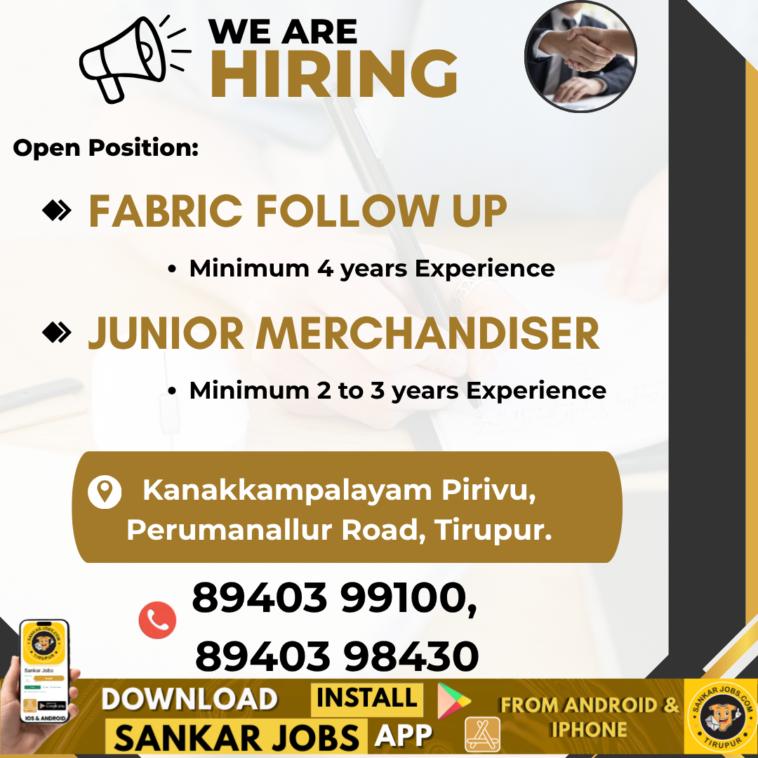 Garment Jobs
