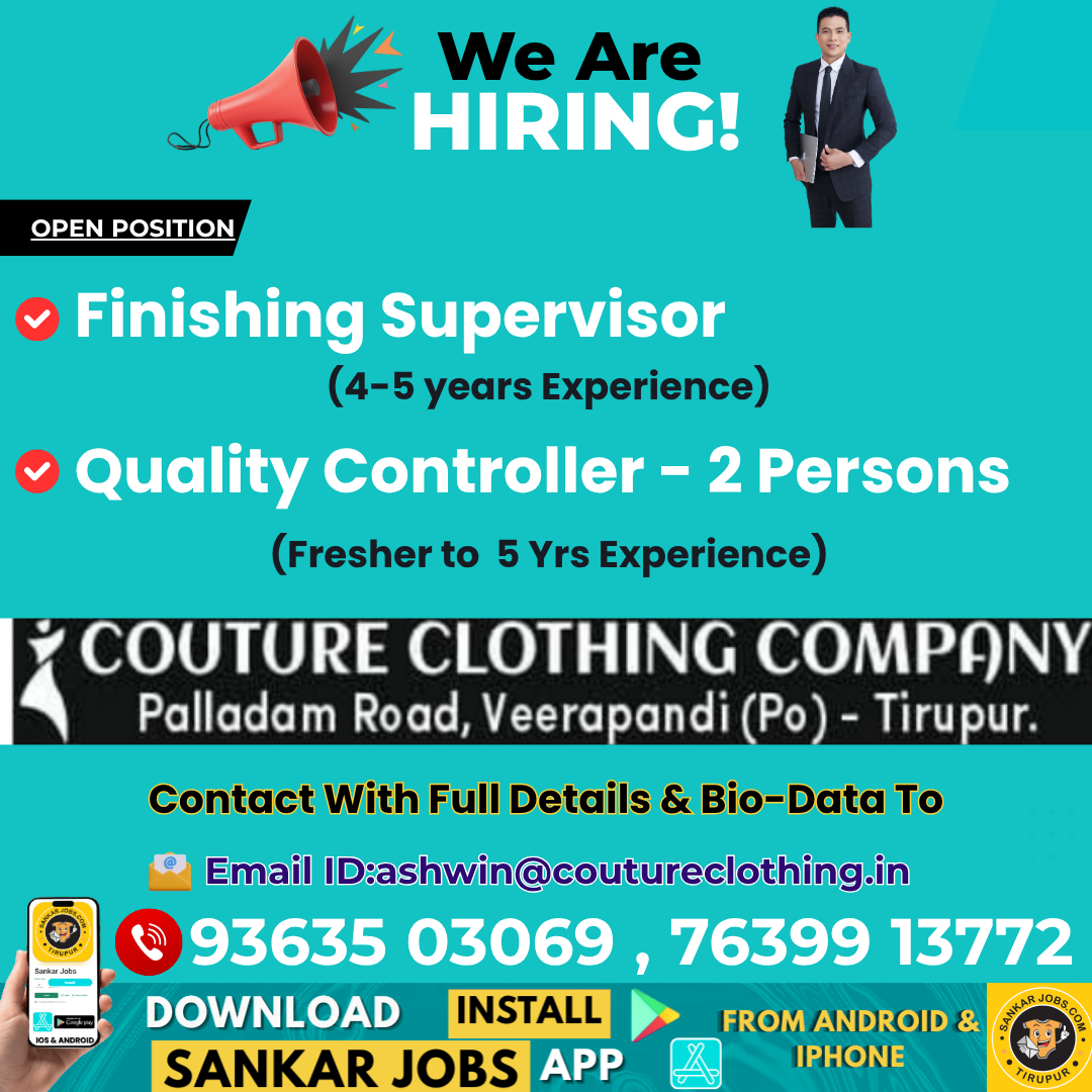 Garment Jobs