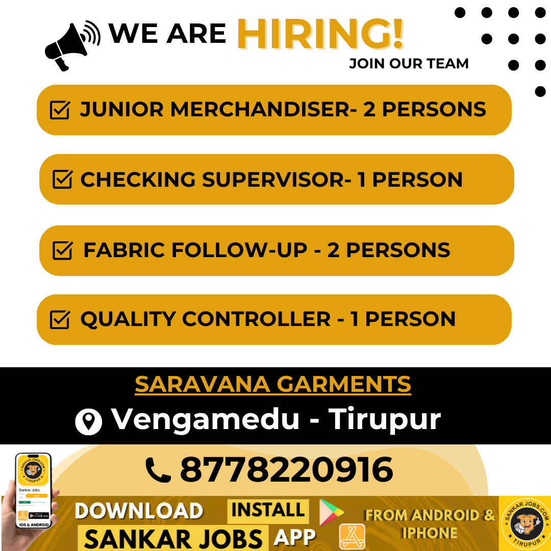 Garment Jobs